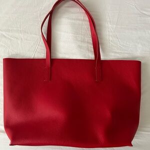 Mark & Graham Vibrant Red Tote